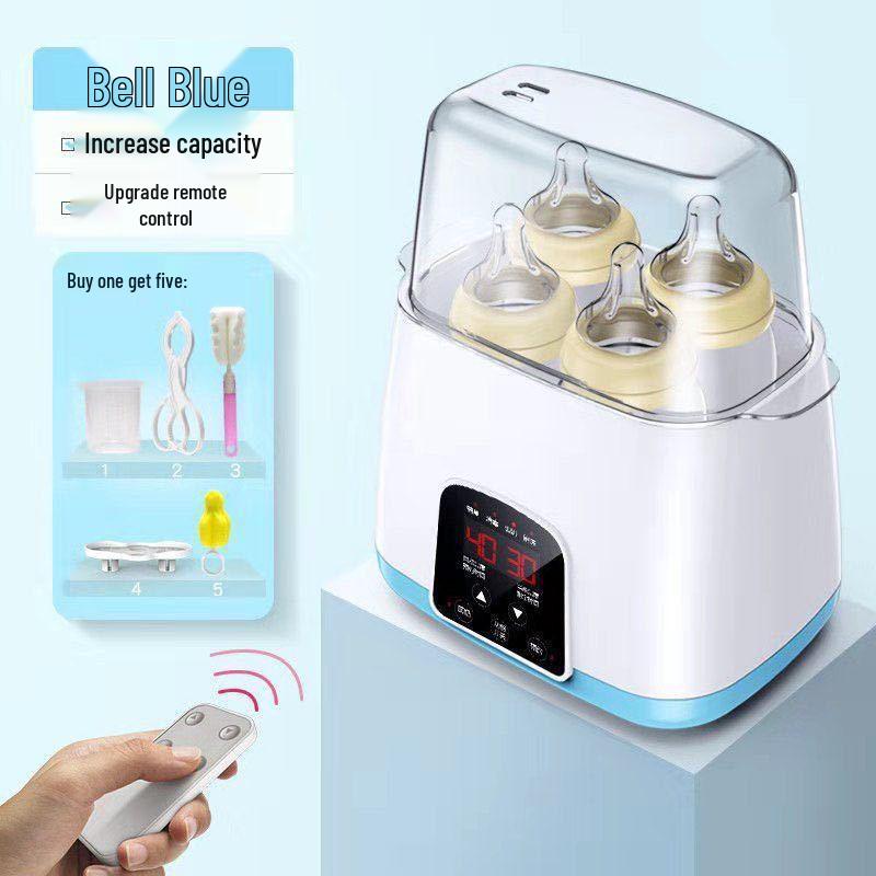 2-in-1 Baby Bottle and Milk Warmer with Thermostat and Sterilizer