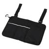 Wheelchair Side Bag Multi Pocket Waterproof Lightweight Compatible Walker Bag with Reflective Strip