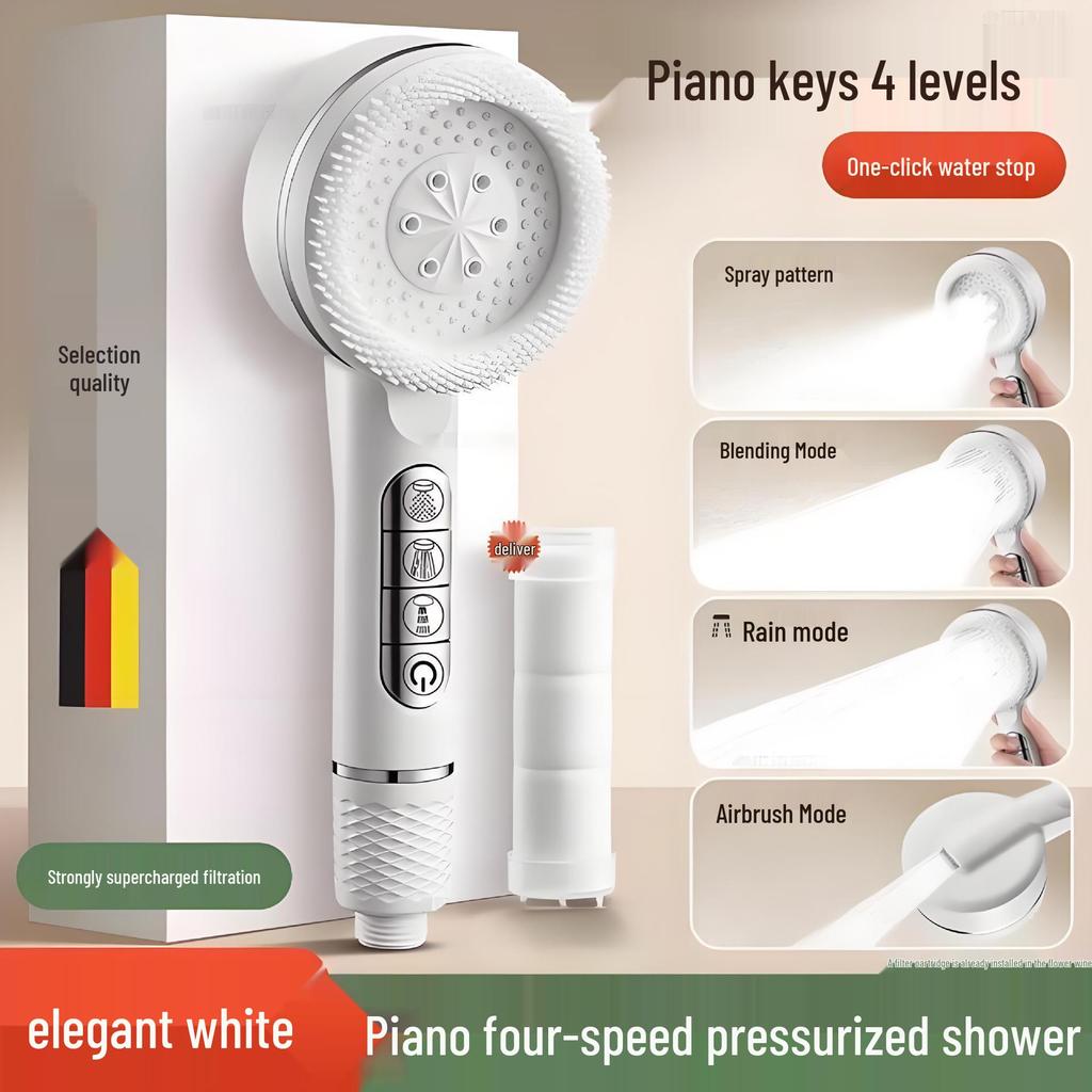 High-Pressure Shower Head Sprinkler for Home Bathrooms