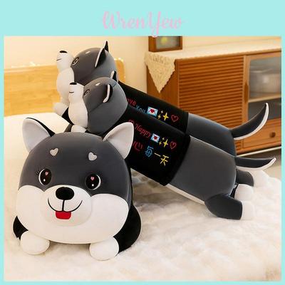 Cute Husky Stuffed Animal For Bedtime Snuggling And Leg Hugging Girls Doll