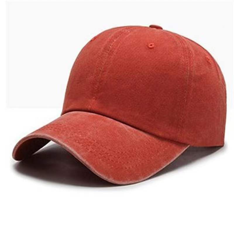 Sporty Common Unstructured Soft Custom Logo Unisex Vintage Distressed Cotton 6-Panel Baseball Cap Dad Hats Metal Four