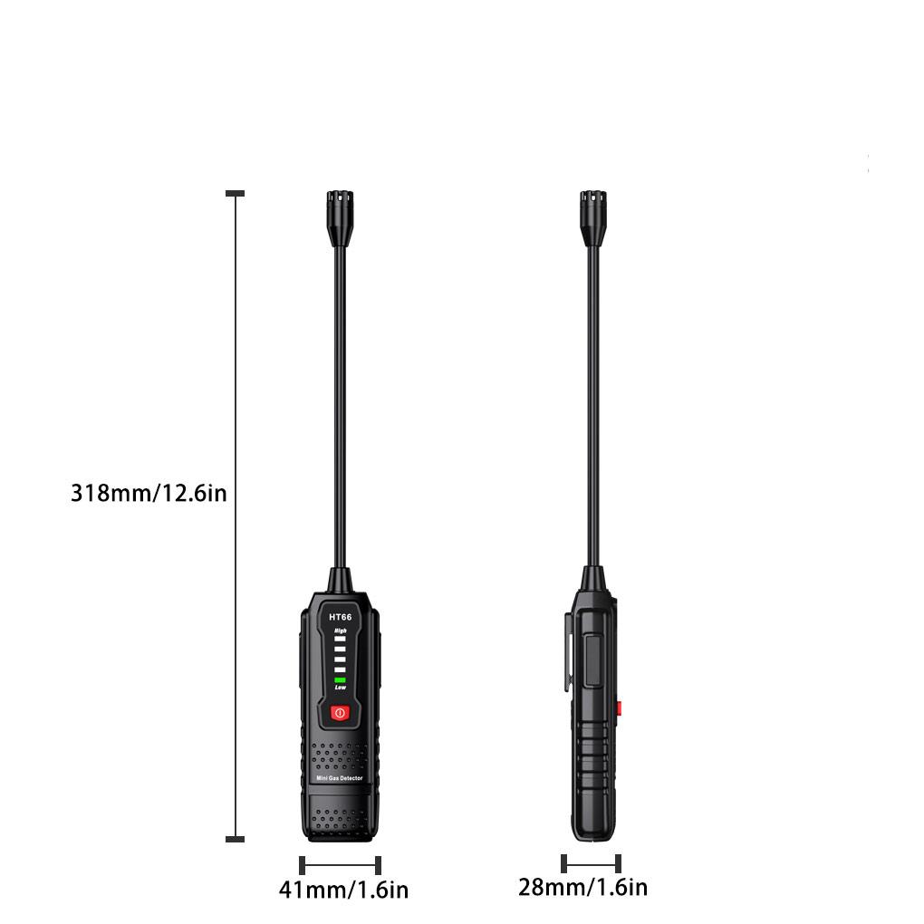 Combustible Gas Detector Flammable Analyzer Safety Meter Tester Methane Determine Portable Propane Alarm Leakage