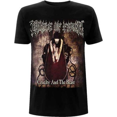Camiseta Preta Cradle Of Filth 'Cruelty And The Beast' - NOVO OFICIAL