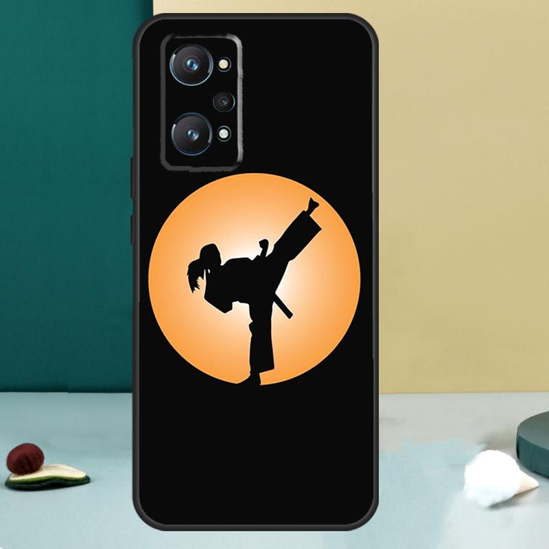 Kungfu Taekwondo For Realme GT 7 Pro GT 5 6 6T C67 C61 C55 C53 C51 C21Y C25S C75 10 11 12 13 14 Pro Plus Case