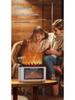 Colorful Flame Aroma Diffuser & Humidifier with Night Light - Perfect for Home, Office, or Bedroom