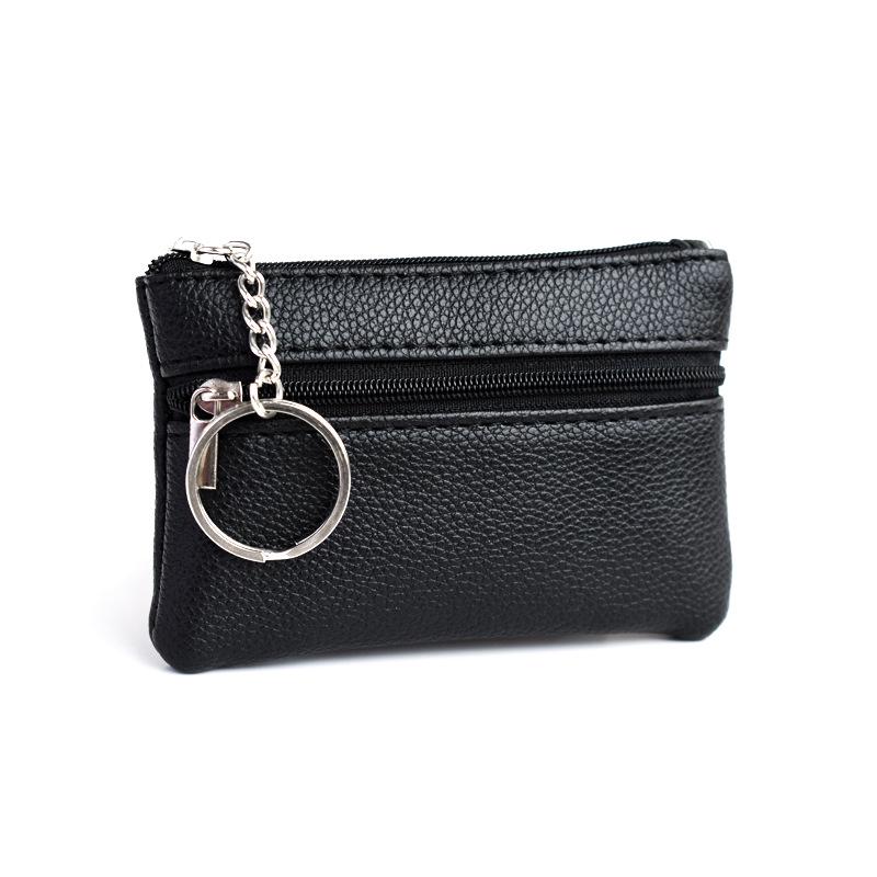 Porte-monnaie pour femmes couleur macaron: Sac à clés mignon, minimaliste, mini et porte-cartes élégant