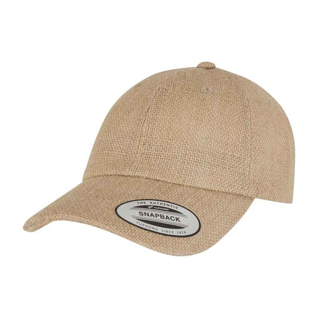 FLEXFIT Dad Jute Baseball Cap