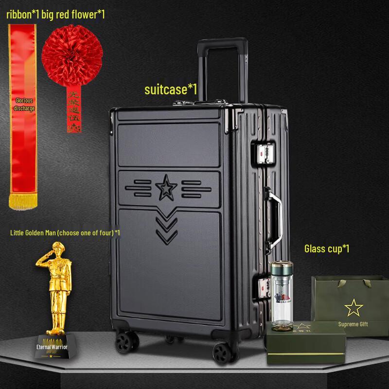 Desert Spring Retirement Commemorative Luggage Gift Set