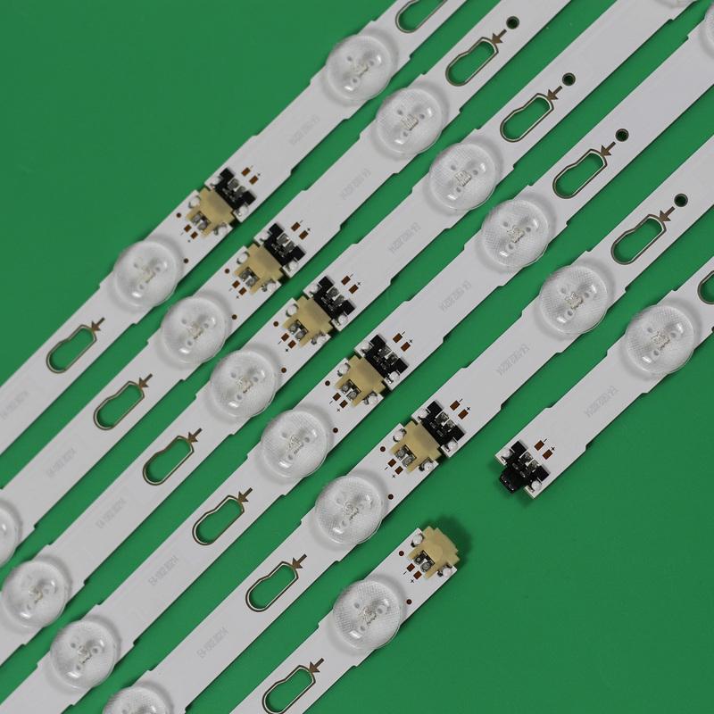 New LED Backlight Strip For Samsung BN96-39659A 39660A V5DU-550DCA-R1 V5DU-550DCB-R1 BN96-40099A 40100A LM41-00136A UE55KU6172U