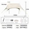 OEING Outdoor Double Peak Canopy Tent