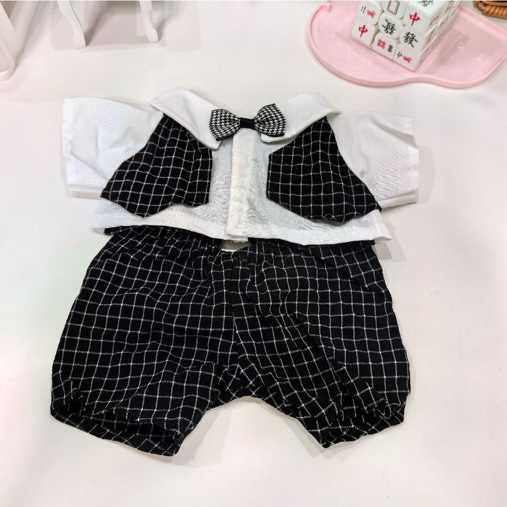 30CM Clothing Vest Replacement Plush Toy Doll Baby Suit S Size Bell Suit