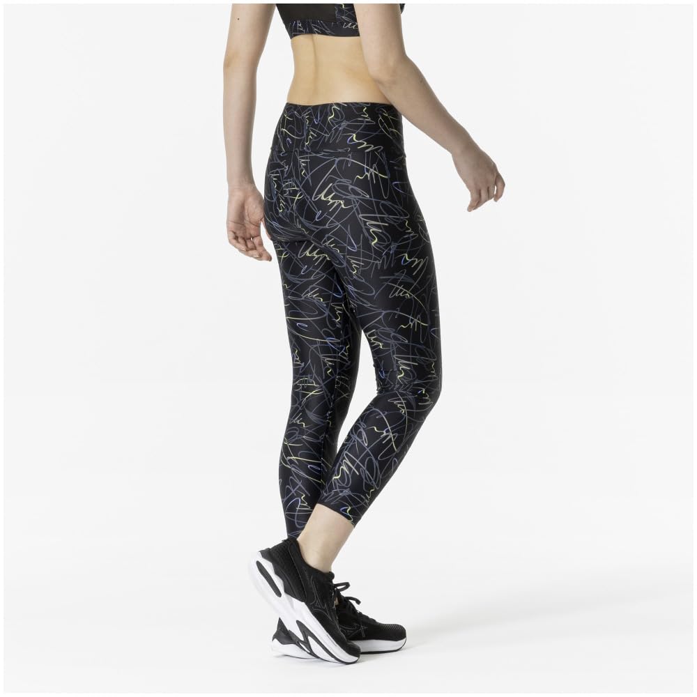 Mizuno Fit Stretch Training Long Size Medium Women's Tights, 32MB2812, Black,