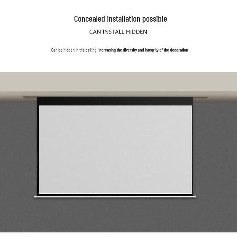 EUHUI 100-inch 16:9 Electric Projector Screen