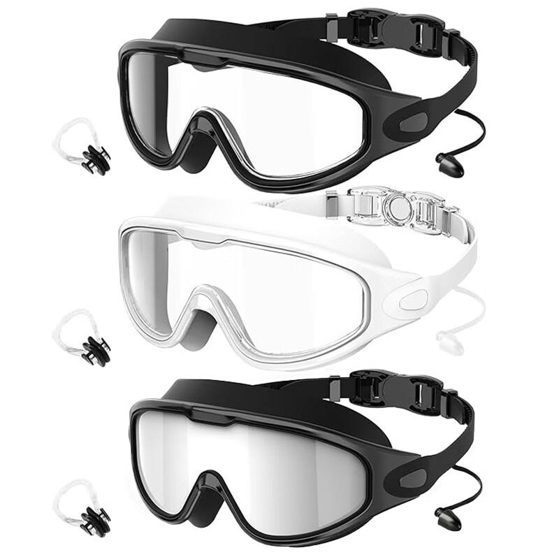 

Mu Qingqing Large Frame Adult Swimming Goggles with Earplugs 10