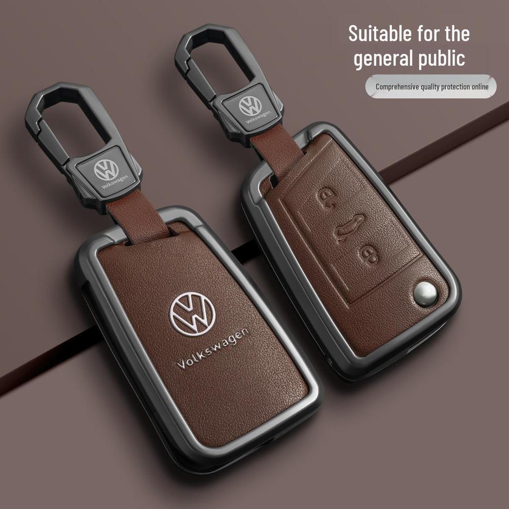 Volkswagen Key Covers: Compatible with Magotan, Passat, CC, Sagitar, Polo, Tharu, Tayron, Lavida, Tiguan L, T-Roc.