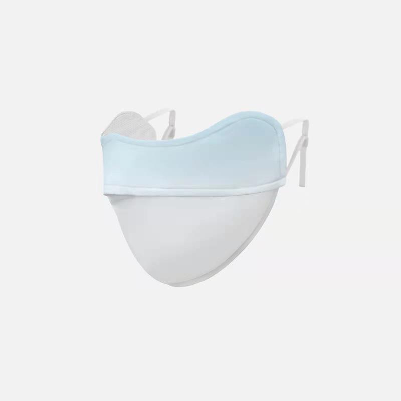 Damen UV-Schutz Farbverlauf Eisseide Sonnenschutzmaske