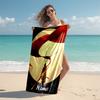 Personalized customized proof beach towel with Black Myth Wukong Game  pattern - soft, absorbent, quick-drying, perfect swimming, camping&bathing