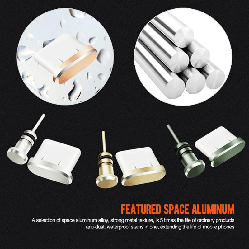 Type-c Anti Dust Plug Earphone Port Plug For Cell Phone