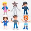 Neues 6er-Set Stranger PVC Actionfigur Niedliche Puppe Sammlungsmodell Spielzeug Halloween/Weihnachtsparty Spielzeug Geschenke
