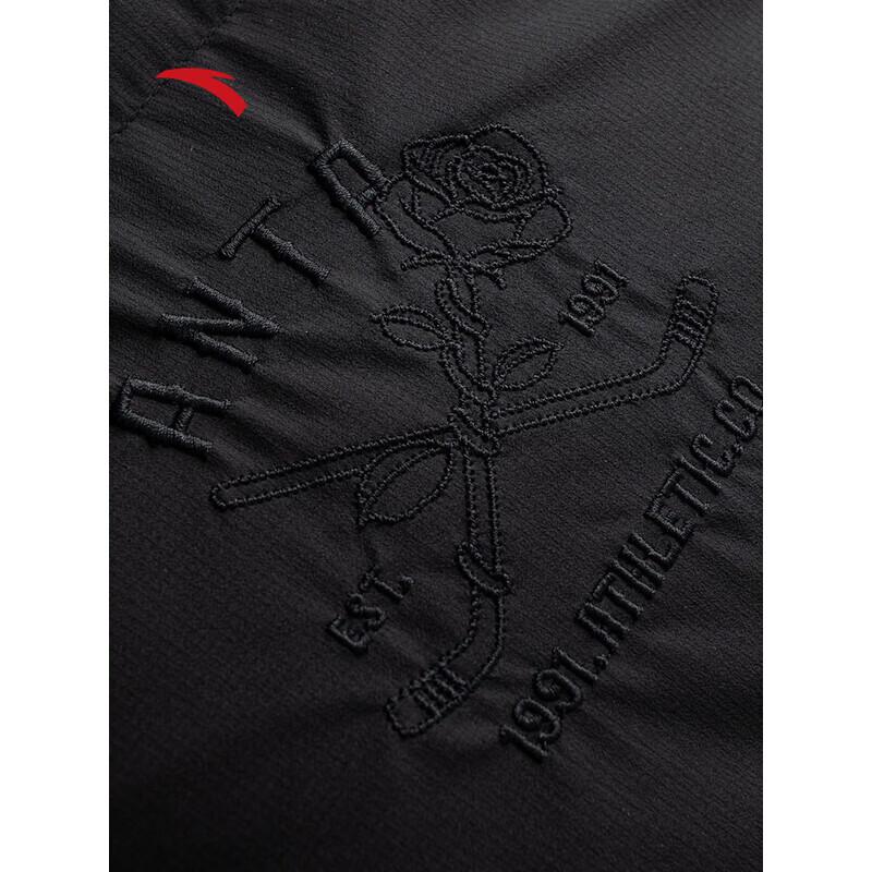 ANTA Women's Hooded Mid-Length Duck Down Puffer Jacket