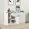 3115812 vidaXL Buffets 2 Pcs White 60x30x70 Cm Engineered Wood