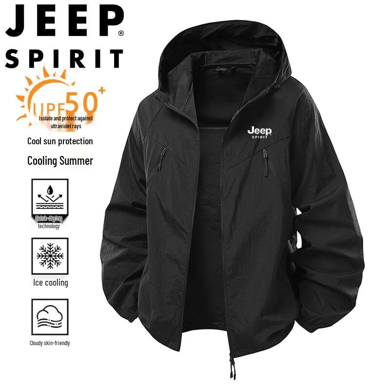 JEEP SPIRIT Men's Summer Outdoor Tops