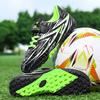2025 summer new youth low-top Velcro football shoes big children's game long nails broken nails training football shoes