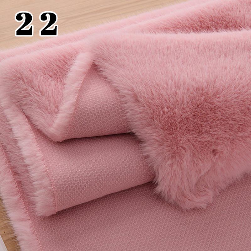 50*180cm Thicken High-end Simulation Fox Fur Fabric Fluffy Artificial Fur Fabric Diy Fur Clothing Fursuit Fur Collar Vest Scarf