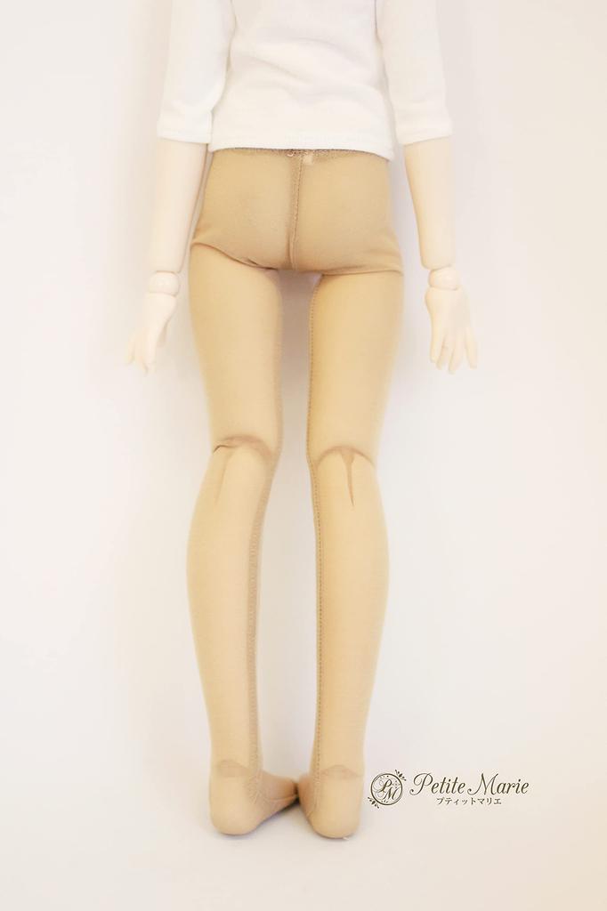 [Petite Marie] 13 MDD MSD Compatible Sheer and Soft Touch Versatile Tights Beige 40cm Doll BJD Doll Clothes [Petite Marie] [No.0049]