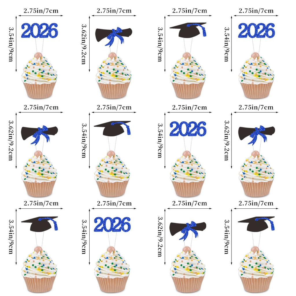 Graduation Season Theme Party Decoration Small Sticker School Reunion Graduation Cake Power Strip