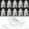 2-100PCS Car Fasteners Support Prop Rod Holder Clip Bonnet Hood Rod Holder Clips For Navara X-TrailT30 Skyline Nissan Pathfinder