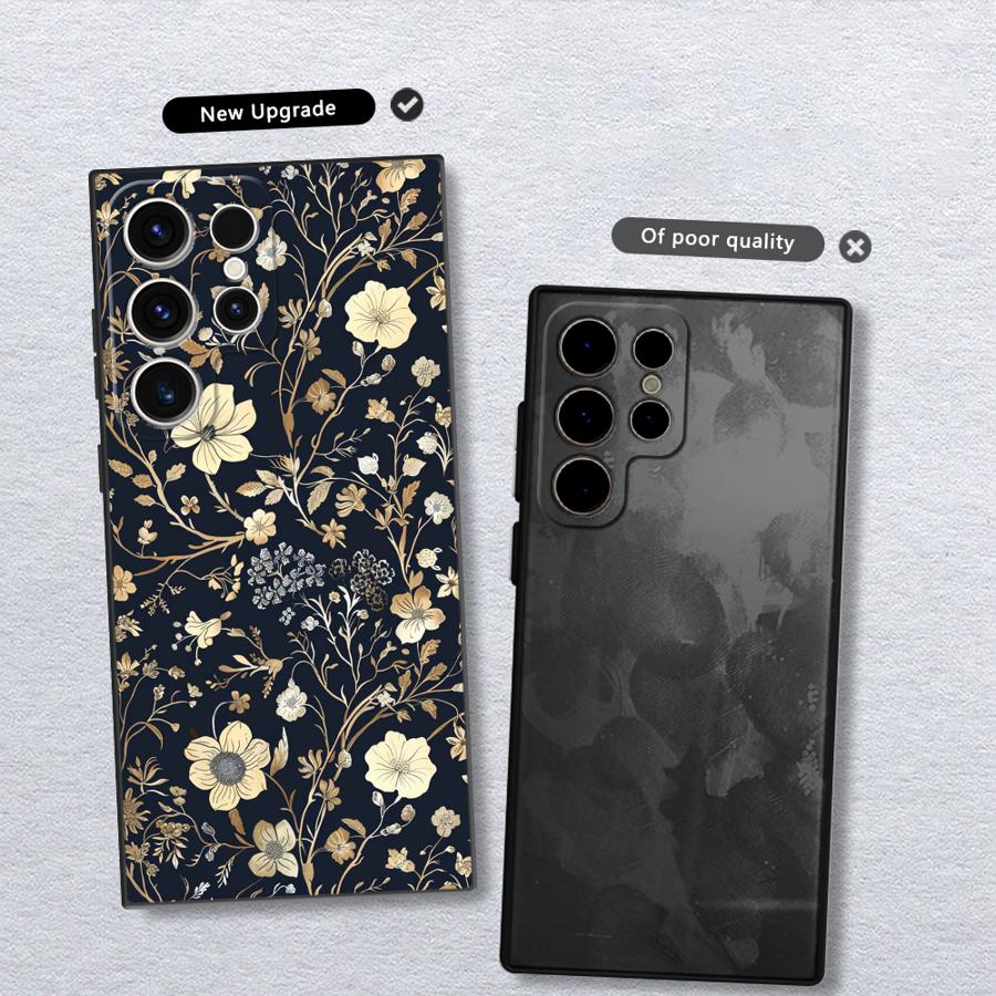 Flowers Beautiful Case for Samsung Galaxy S24 S22 Plus S23Ultra S21 FE S20 S25 Ultra Soft Shell S24Ultra S23 FE S25+