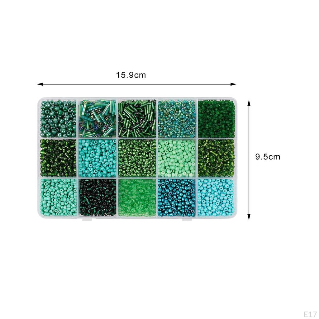 Bead Kits Craft Beads Spacer Small for Jewelry Making Finding Necklaces