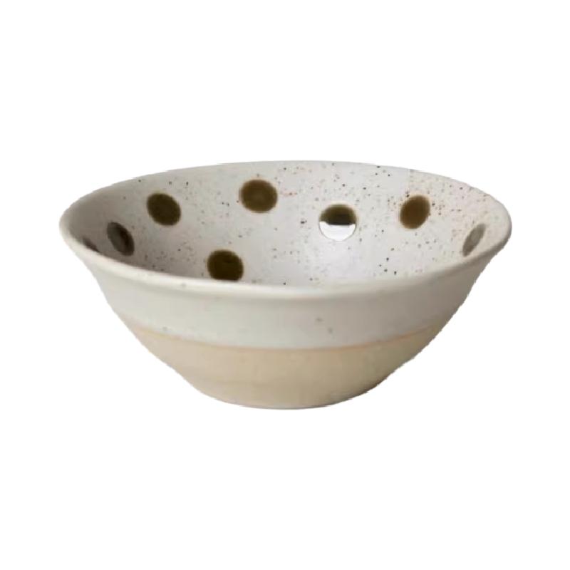 Factory Direct Creative Handmade Ceramic Vintage Rough Party Rice Dessert Breakfast Yogurt Oatmeal Bowl Durable Eco-Friendly