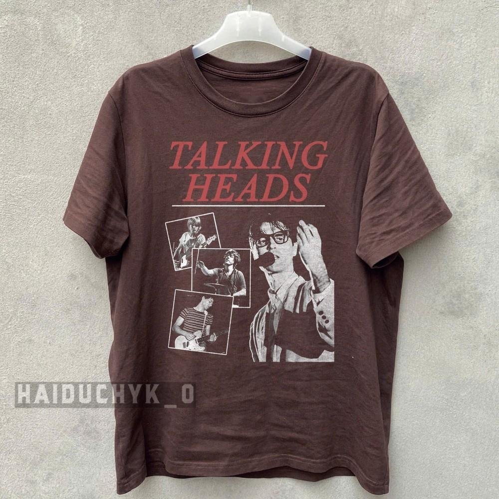 Talking Heads Stop Making Sense ретро стиль Унисекс Ржаво-коричневая футболка Размер S-5XL Унисекс футболка XXXL