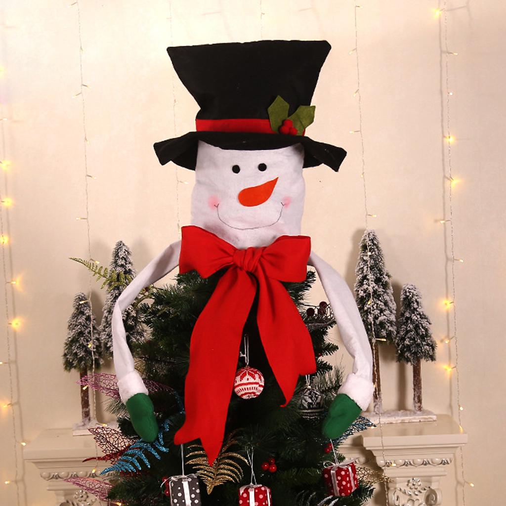 2019 New Christmas Tree Top Santa 