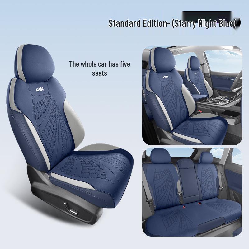 New Model Boyue L Car Seat Cushion, Semi-Enclosed Saddle Pad, Four Seasons, for Five-Seat Cars