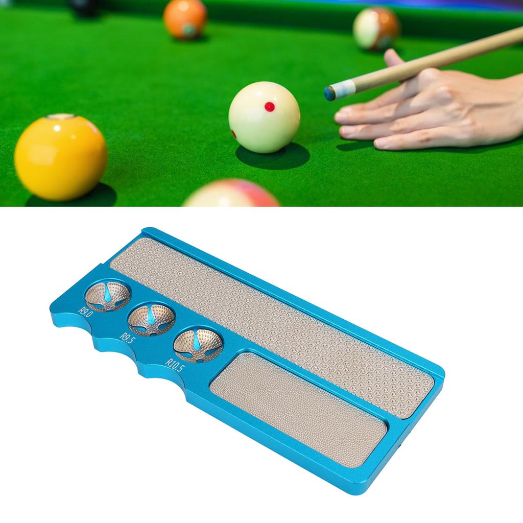 Billiard Pool Cue Tip Tool Multifunction Portable Aluminum Pool Cue Tips Repair Grinder Tool