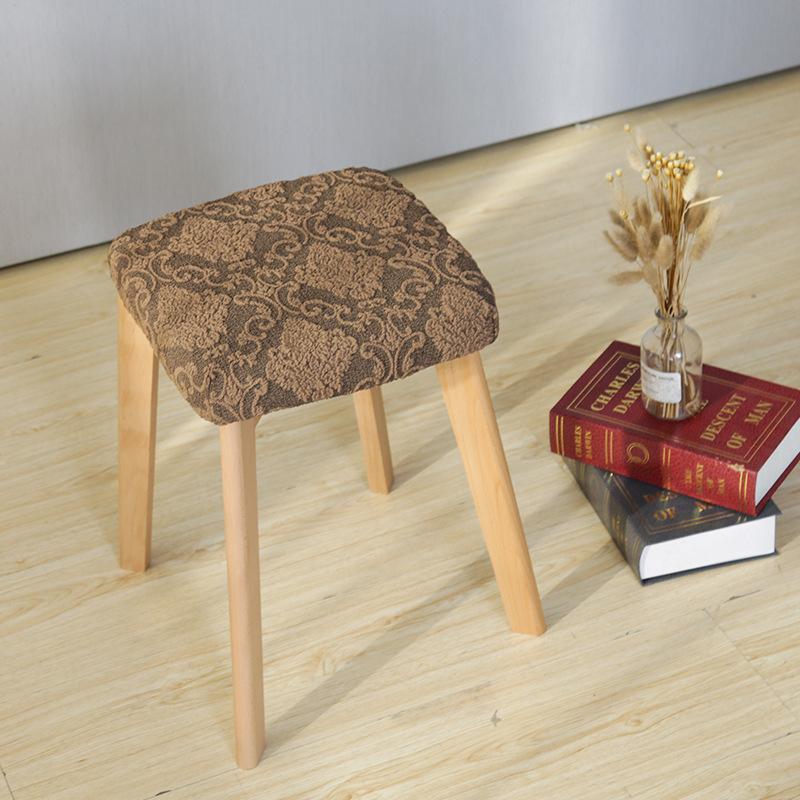 

Маленький табурет Низкий табурет Чехол Ткань Дерево Чехол для стула Подушка для сиденья Чехол для скамьи Бытовой Чехол для квадратного табурета Квадратный One Size