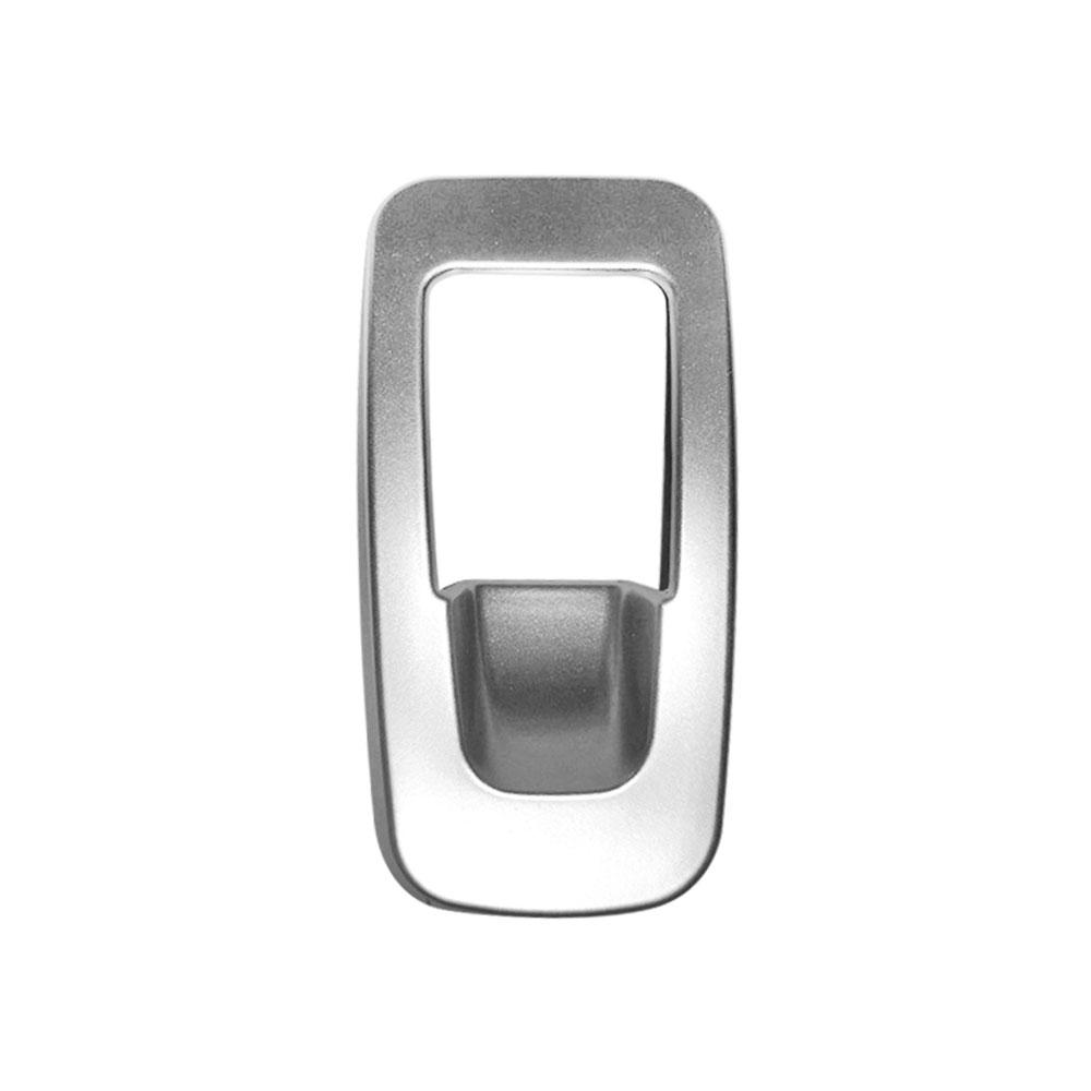

Car Accessories ABS Carbon Texture Handbrake Button Cover Trim For Mercedes Benz C E GLC Class W205 W213 X253 2016 2017 2018 серебряный