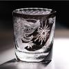 Jinzhi Heilong Cup Teng Fengwu Crystal Cup Edo Cut Zi Limited Collection Handmade Wine Glass High-end Gift Cup