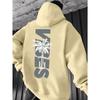 Casual Men's Print Comfortable Loose Sweatshirt Simple Hoodies Sweatshirts Men’s