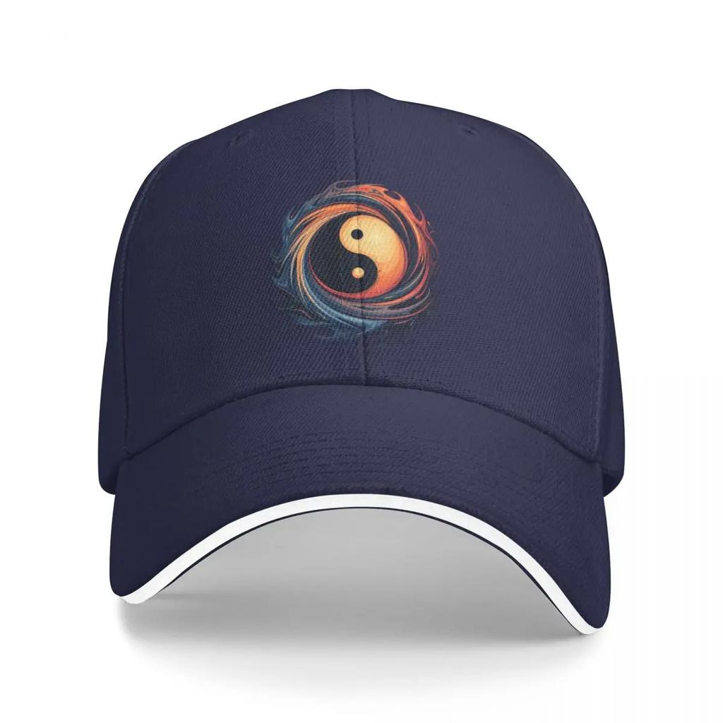 Yinyang Baseball Cap Golf Hat Genuine Designer Cap Fashionable GirlS Hats Mens