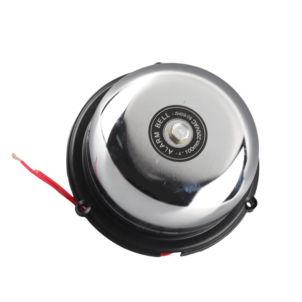 4 In Stainless Steel Electric Bell Inner Strike Type No Spark Bell 10W for Sound Signal