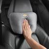 Suede Car Headrest Soft Neck Protective Support Pillows for Chevrolet AVEO Blazer CAPTIVA Cavalier CRUZE IMPALA LACETTI MALIBU