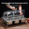 Stainless Steel Food Display and Fresh-keeping Set