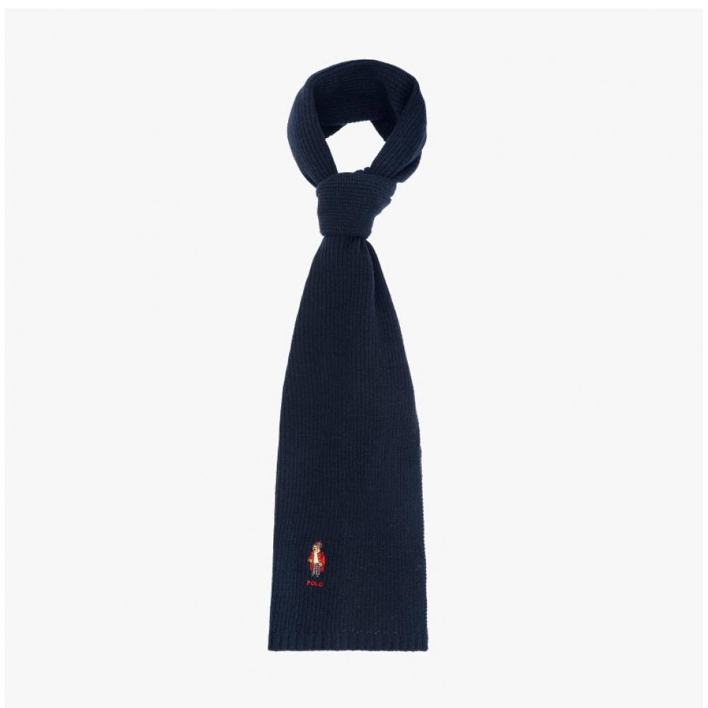 Polo Ralph Lauren Pc1300 433 Holiday Bear Knit Muffler