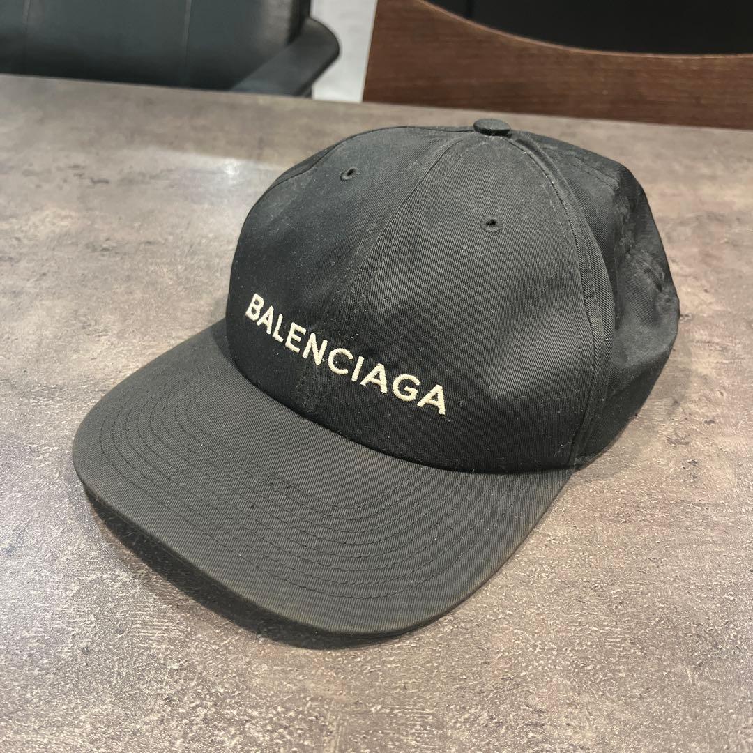 Used BALENCIAGA logo cap