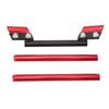 Motorcycle Handlebar 22mm Universal Adjustable Handle Bar for Sports Car Streetcar ATV Scooter Off Road Vehicle Red