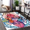 1pc Anime Cartoon Design Chair Mat - Non-Slip Carpet for Office, Home Decor, Living Room, Bedroom, Game Room & Dormitory - Perfect Gift for Any Season